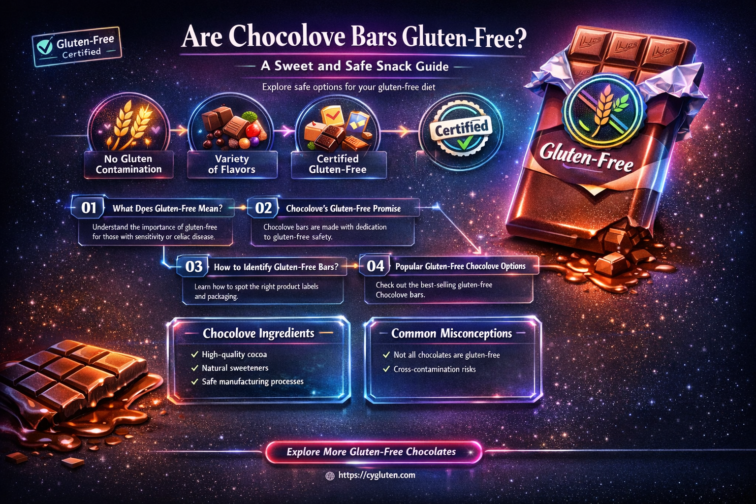 are chocolove bars gluten free