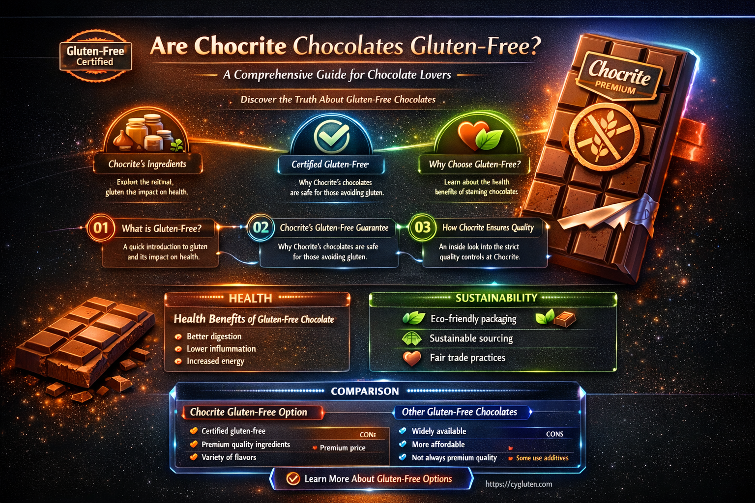 are chocrite chocaltes gluten free