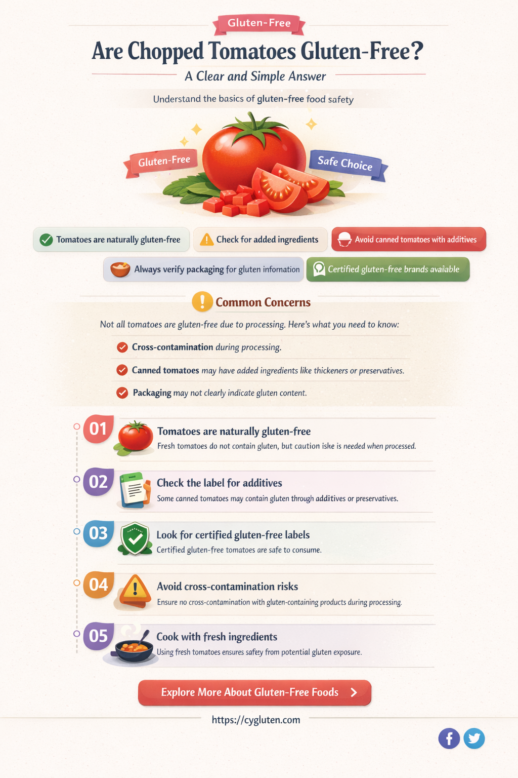 are chopped tomatoes gluten free