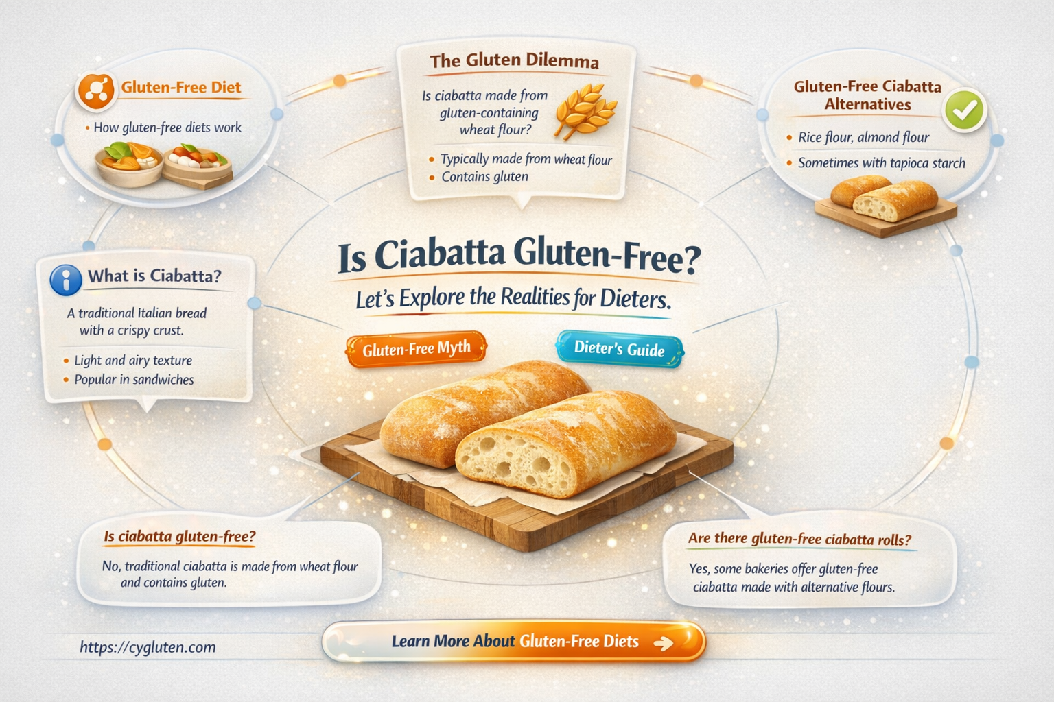 are ciabatta rolls gluten free