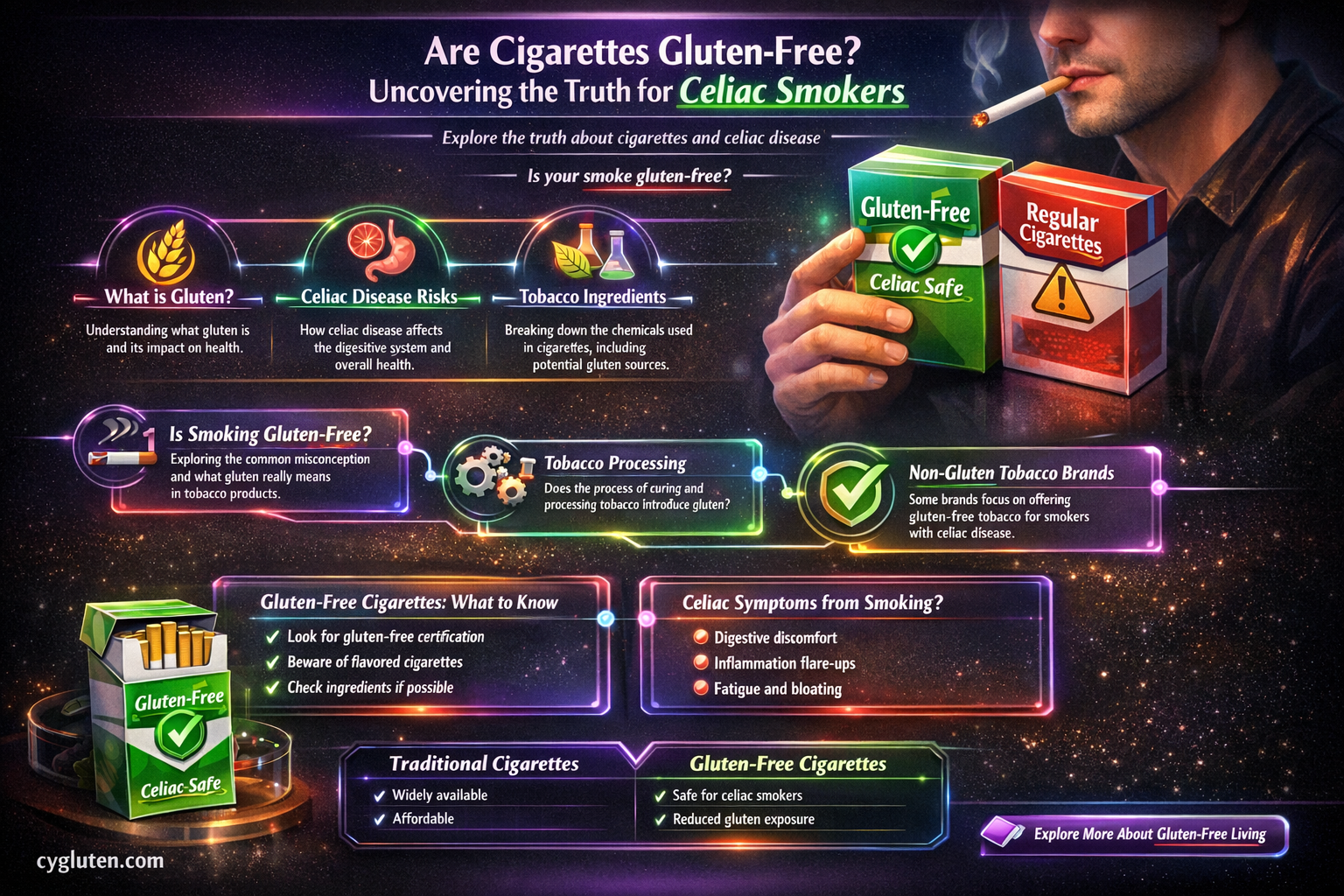 are cigatrettes gluten free