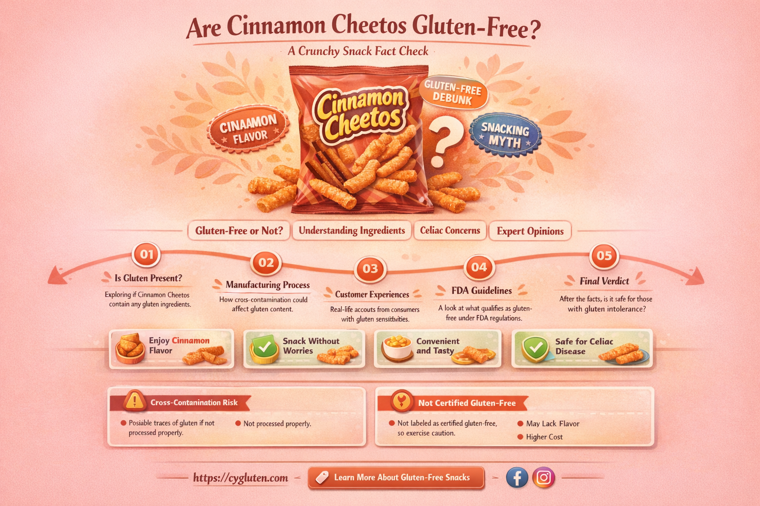 are cinnamon cheetos gluten free