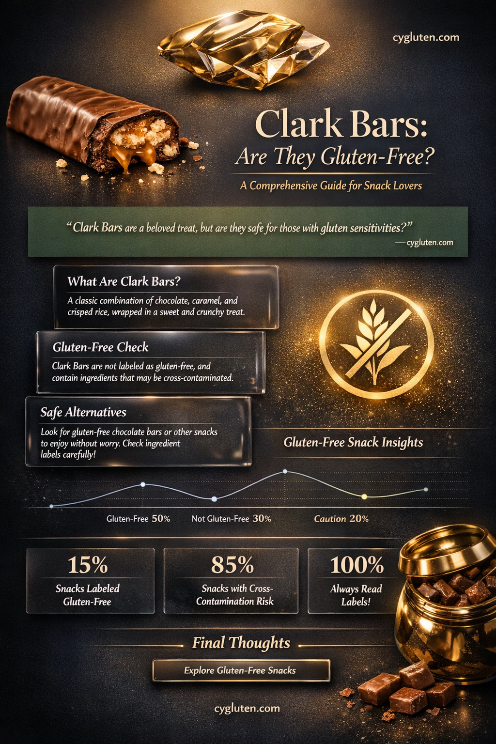 are clark bars gluten free