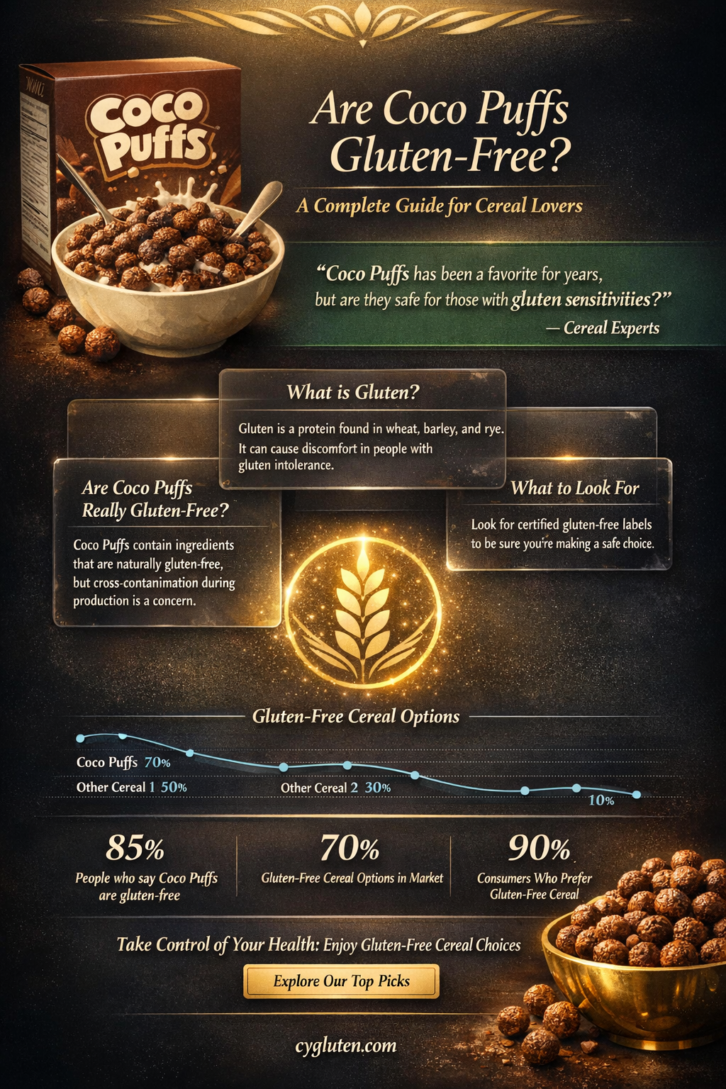 are coco puffs gluten free