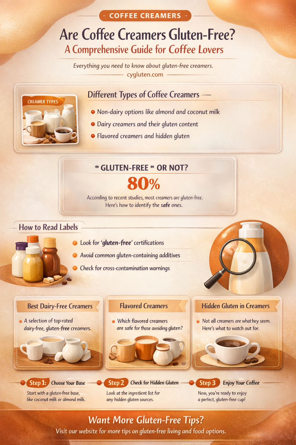 are coffee creamers gluten free