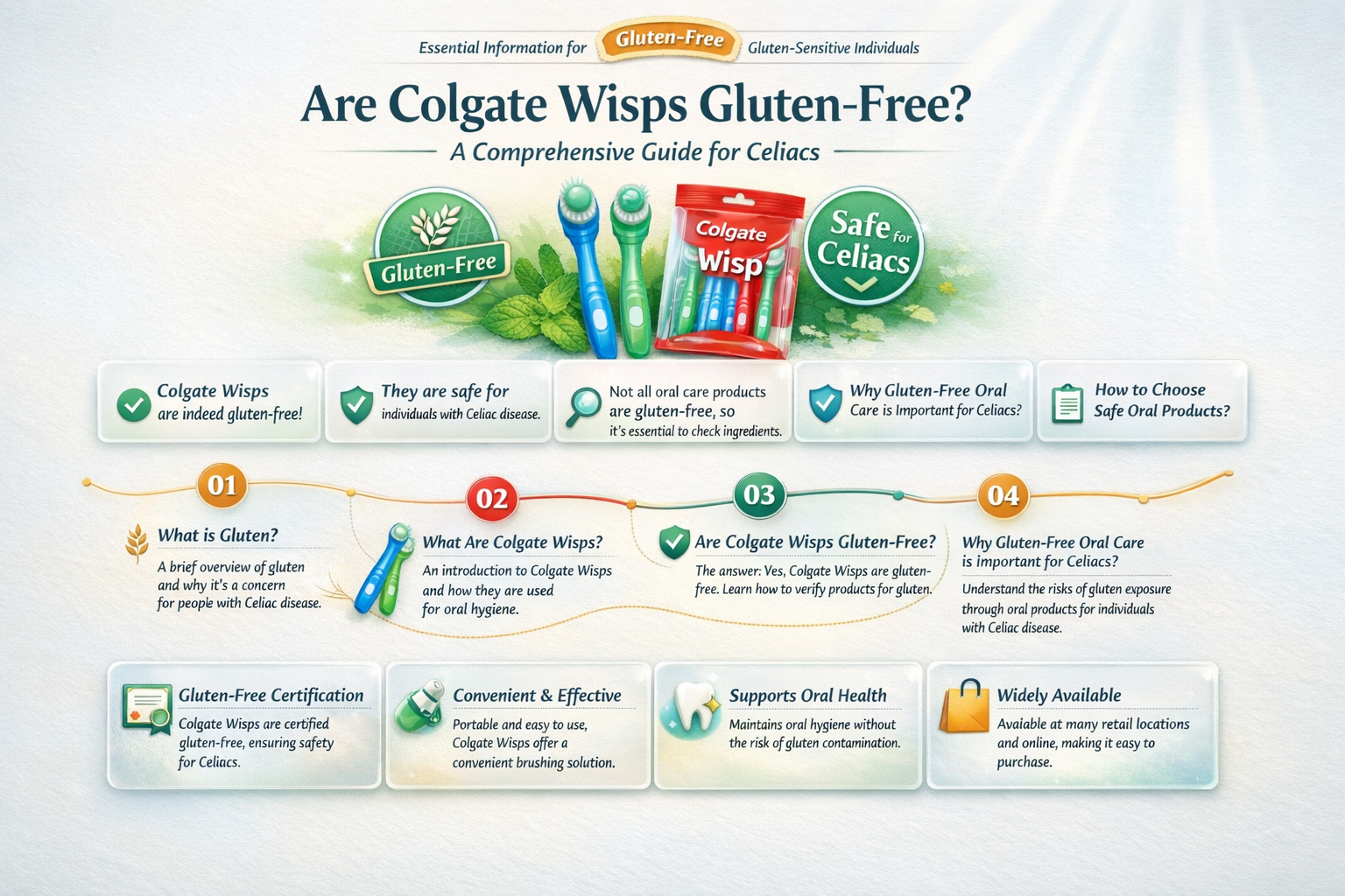are colgate wisps gluten free