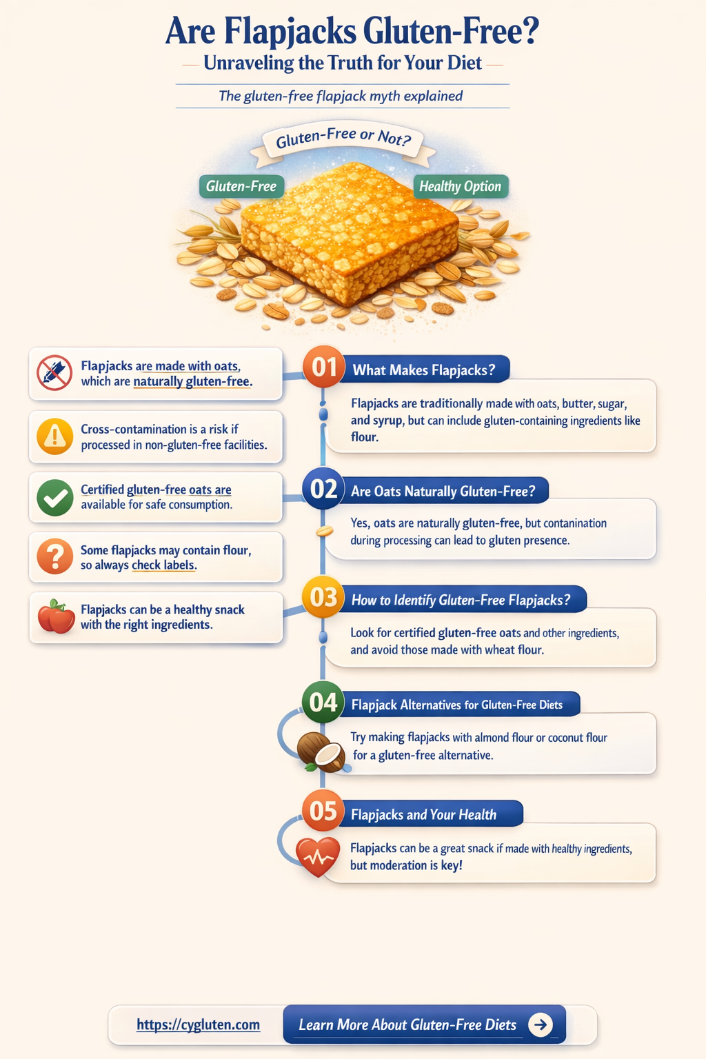 are all flapjacks gluten free