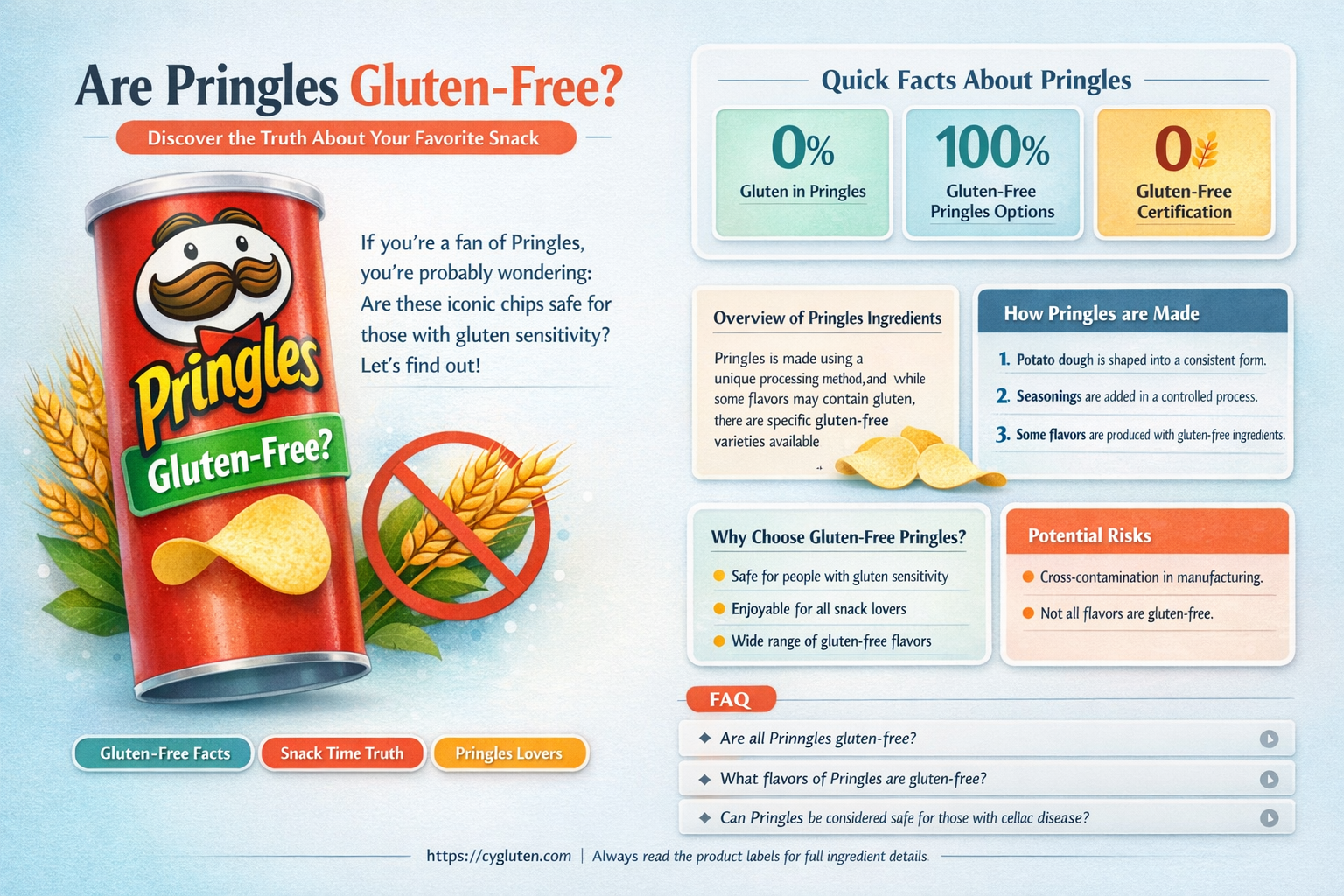 are any pringles gluten free