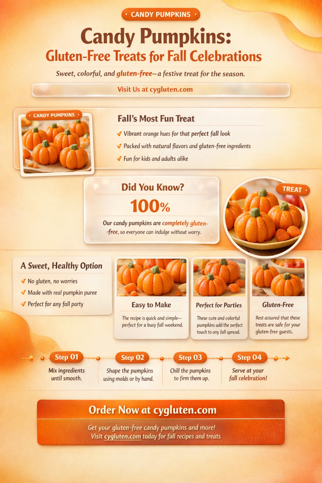 are candy pumpkins gluten free