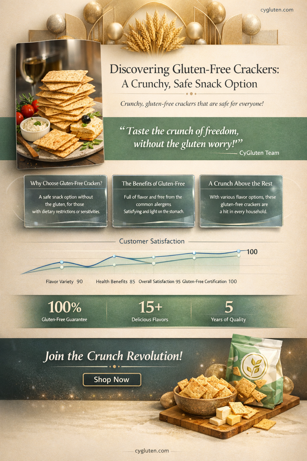 are any crackers gluten free