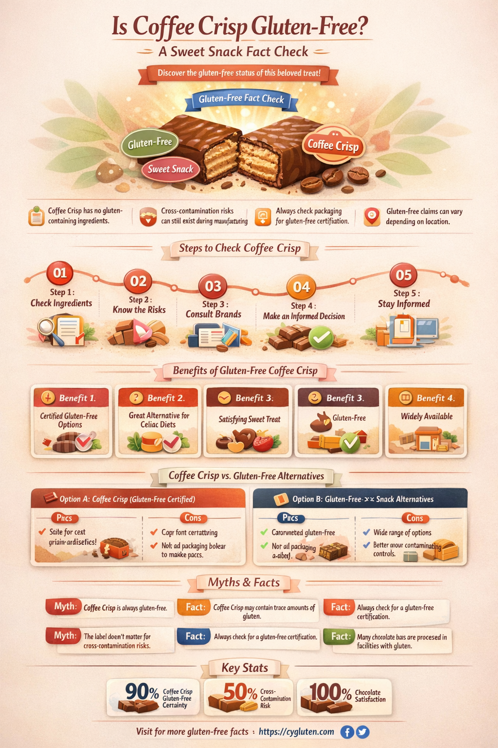 are coffee crisp gluten free