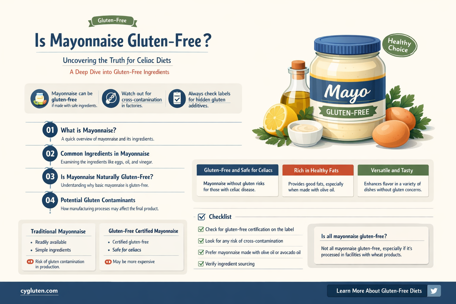 are all mayonnaise gluten free