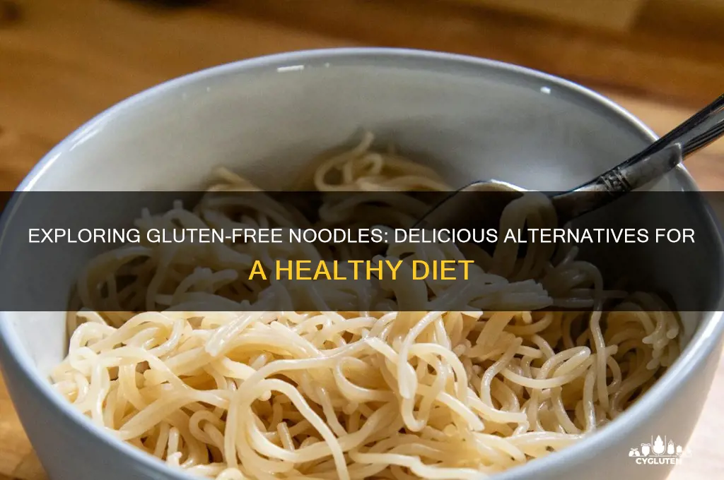 do gluten free noodle