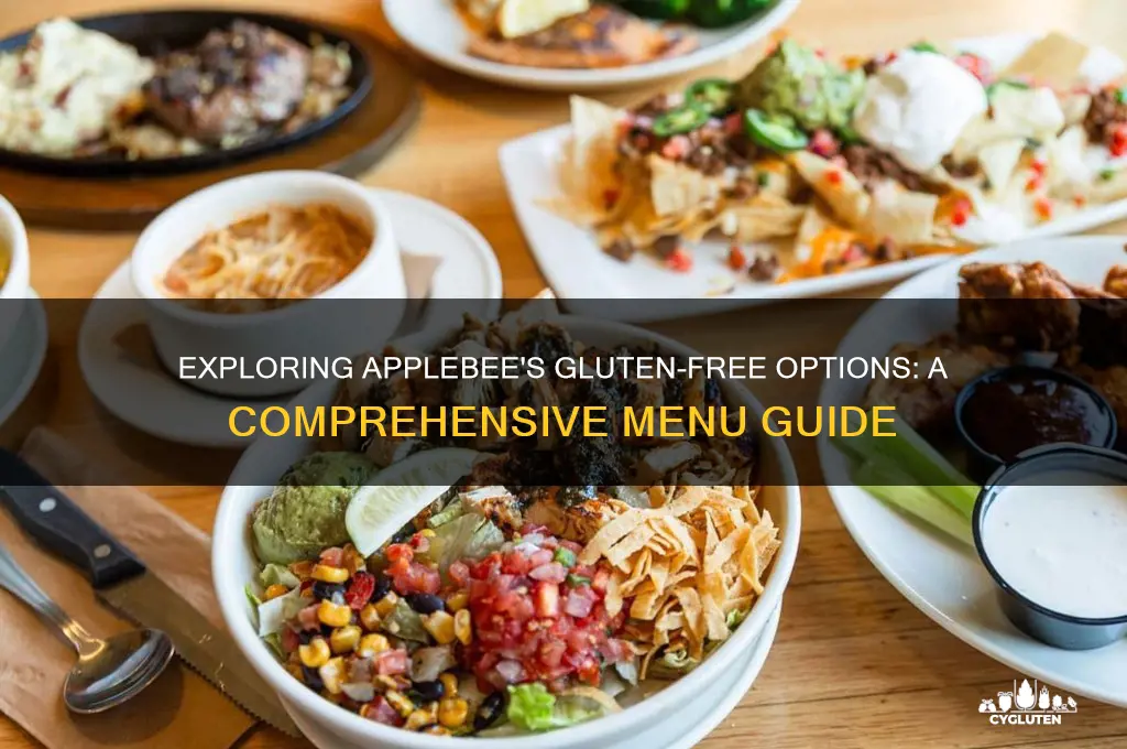 does applebees have gluten free