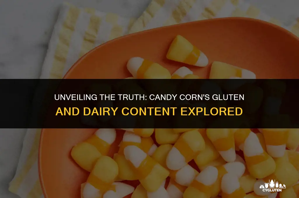 does candy corn have gluten or dairy