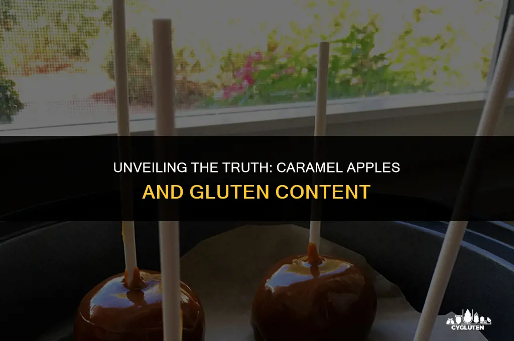 does caramel apple have gluten in it