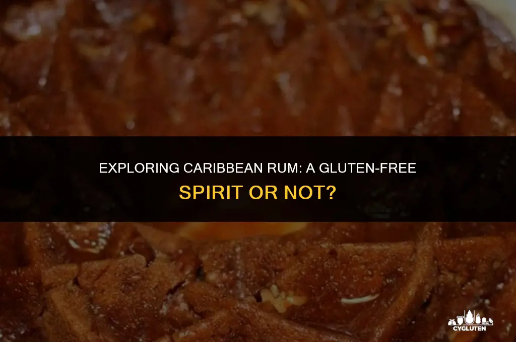 does caribbean rum have gluten in it