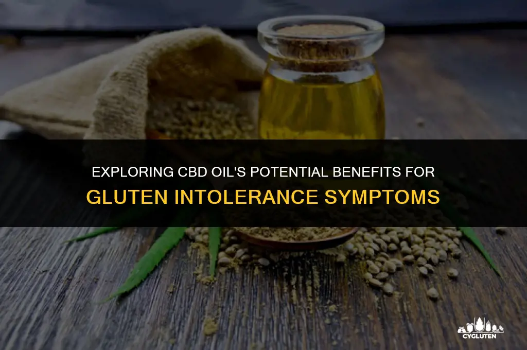 does cbd oil help with gluten intolerance