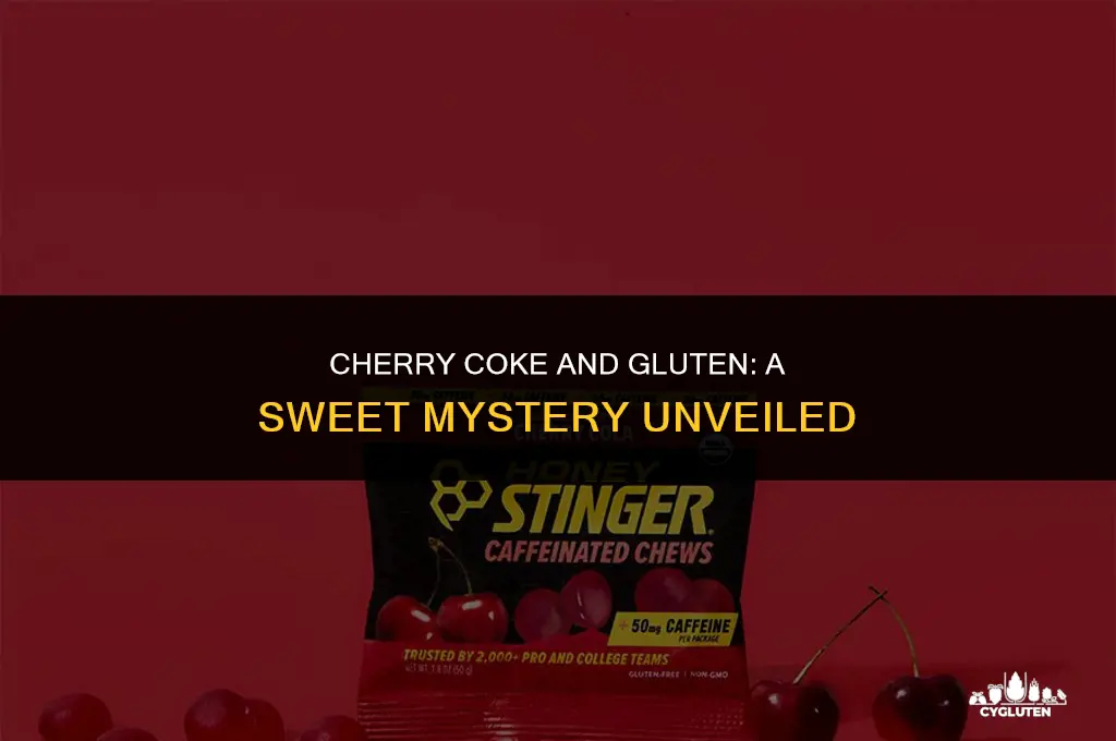 does cherry coke have gluten in it