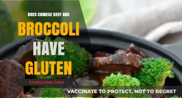 Exploring Gluten Presence in Chinese Beef and Broccoli Dishes