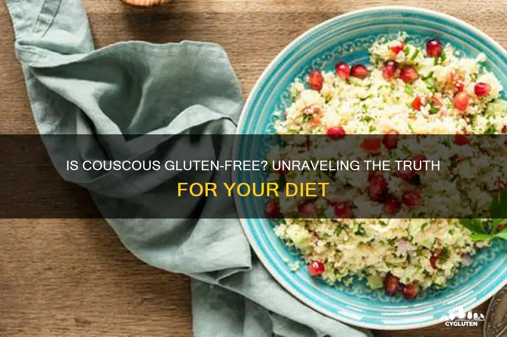 does couscous gluten free
