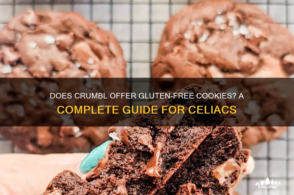 does crumbl have gluten free