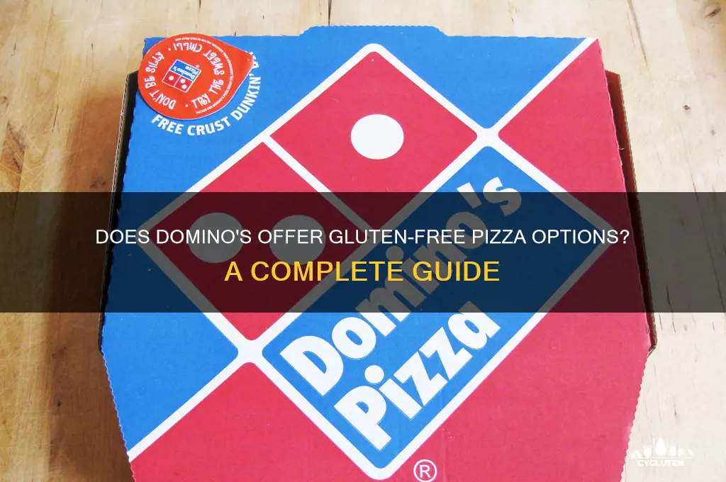 does dominohave gluten free