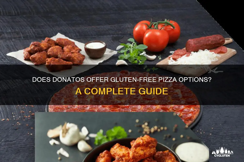 does donatos have gluten free