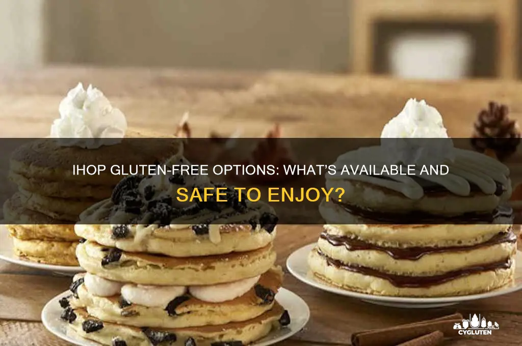 does ihop have gluten free