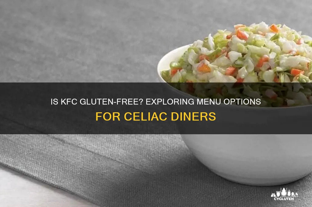 does kfc do gluten free