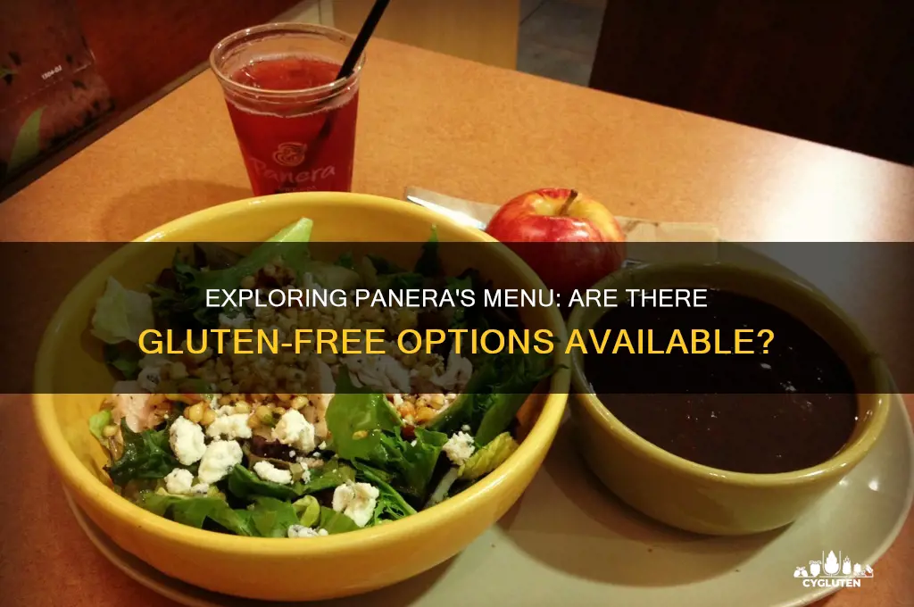 does panera offer gluten free