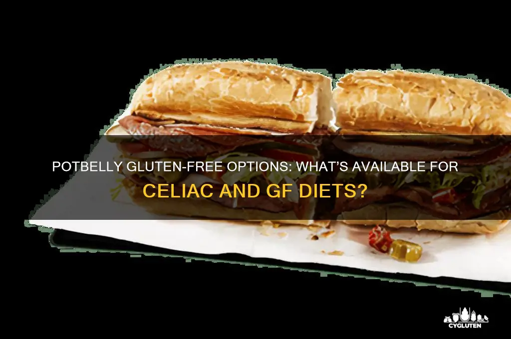 does potbelly have gluten free
