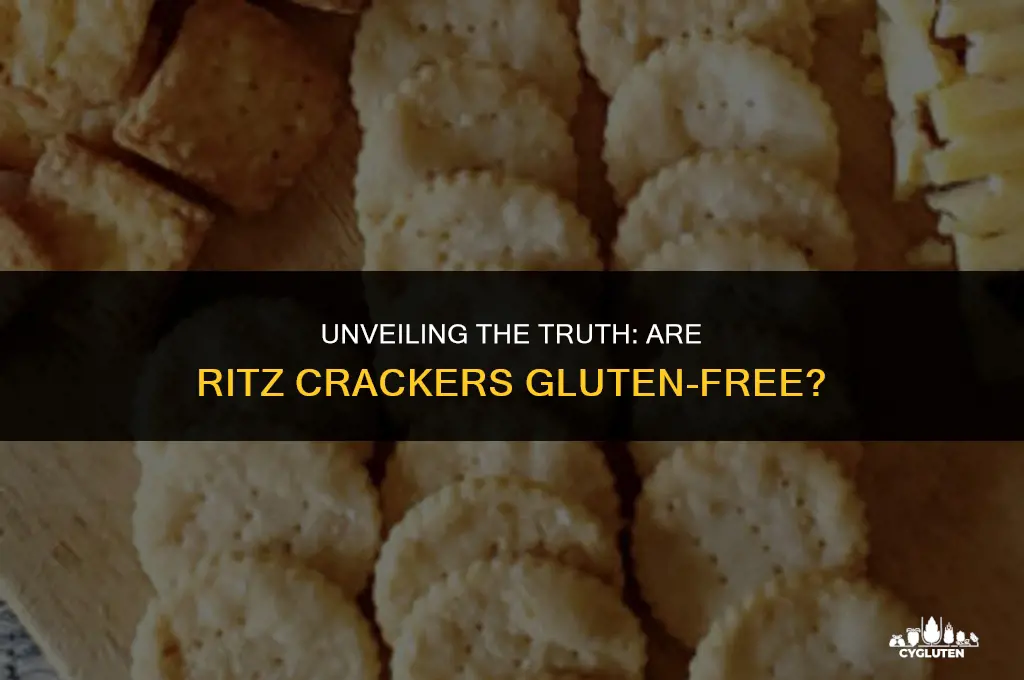 does ritz crackers have gluten in them