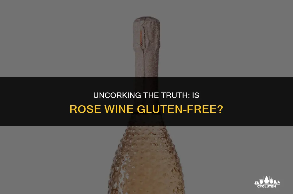 does rose wine have gluten in it