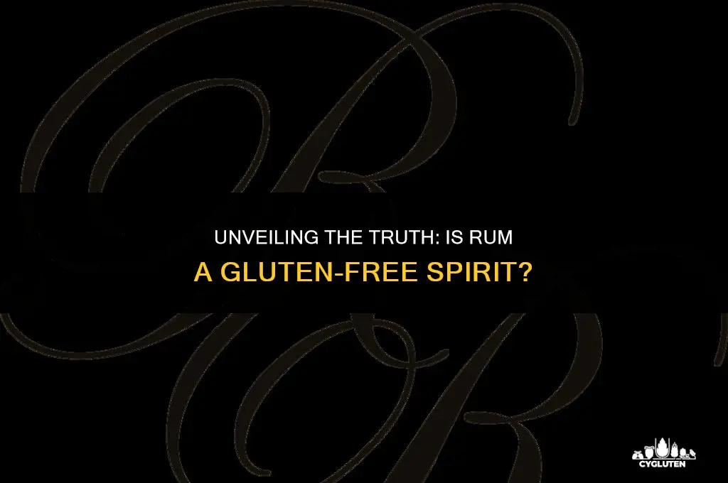 does rum have wheat or gluten in it