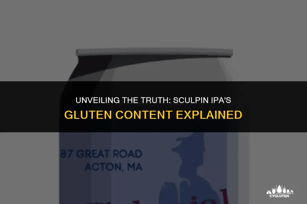 does sculpin ipa have gluten in it