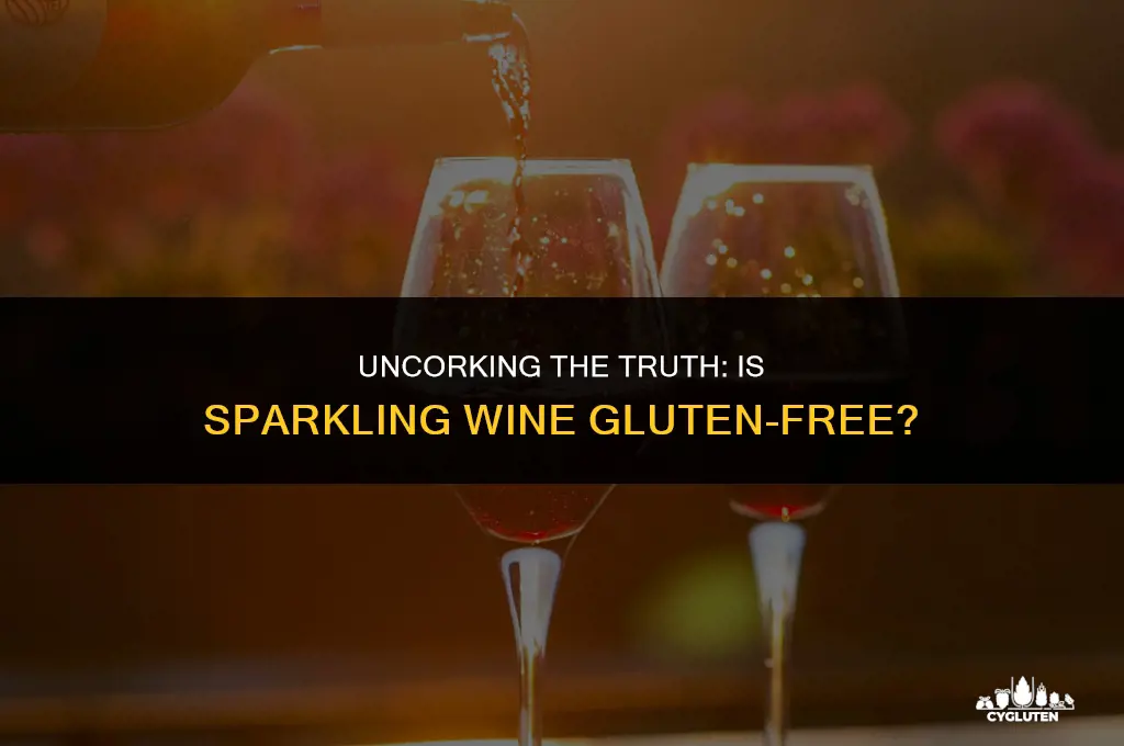 does sparkling wine have gluten in it