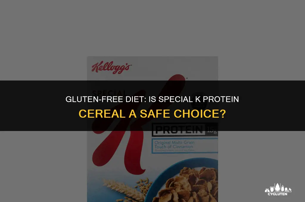 does special k protein cereal have gluten