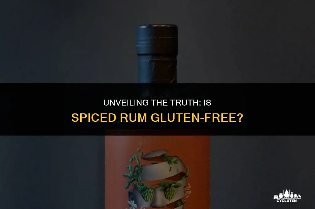 does spiced rum have gluten in it