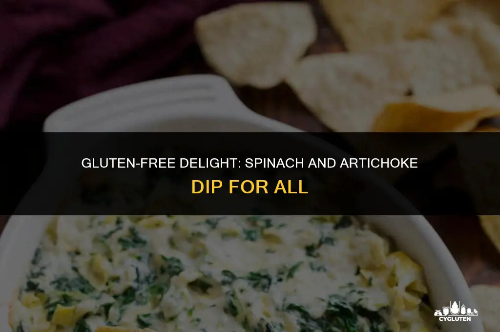 does spinach and artichoke dip have gluten