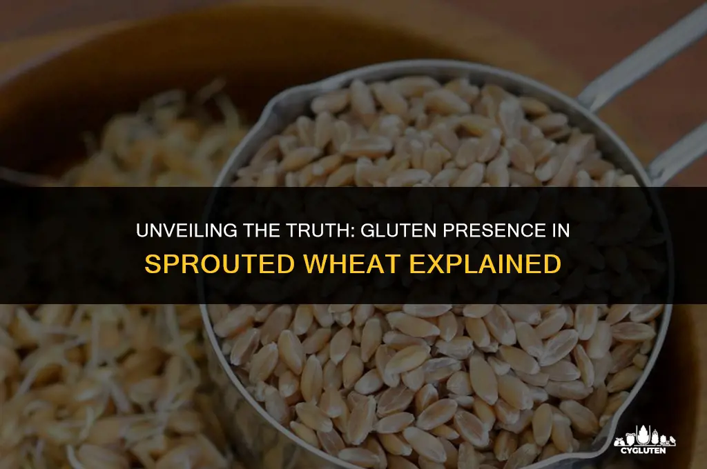 does sprouted wheat have gluten in it
