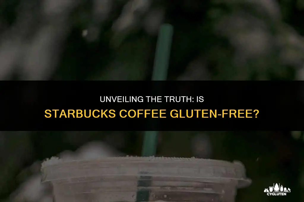 does starbucks coffee have gluten in it