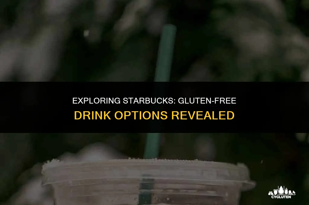 does starbucks have any gluten ree drinks