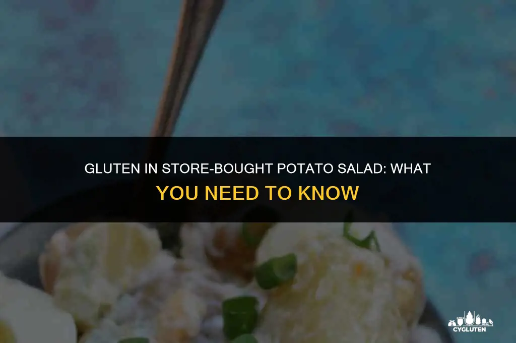 does store bought potato salad have gluten