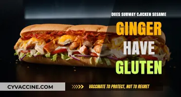 Unveiling the Truth: Gluten Presence in Subway's Chicken Sesame Ginger Sandwich