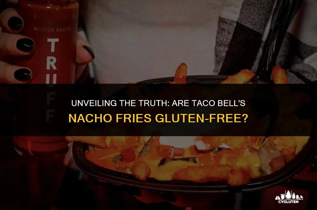 does taco bell nacho fries have gluten
