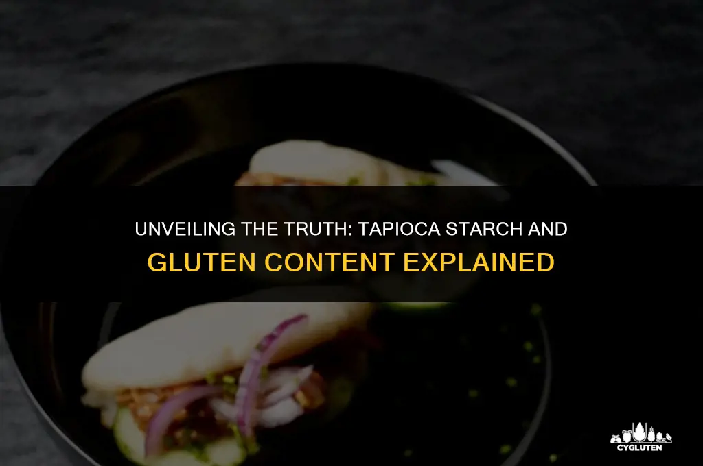 does tapioca starch have gluten in it