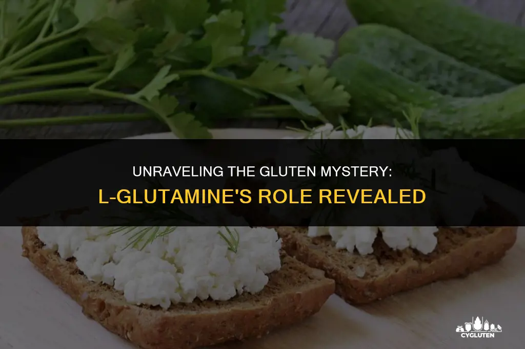 does the amino acid l-glutamine have gluten