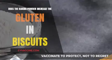 The Impact of Baking Powder on Gluten Content in Biscuits