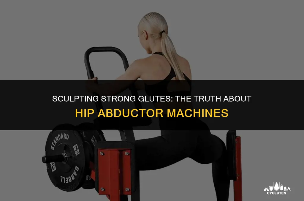 does the hip abductor machine grow your glutes
